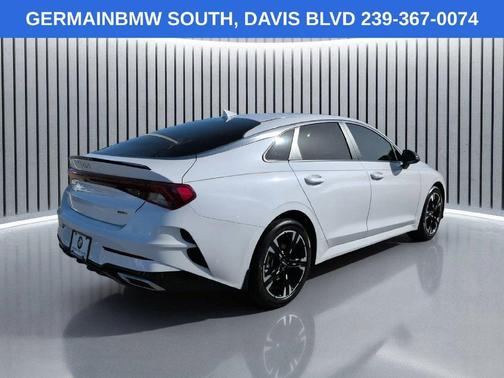 Glacial White Pearl 2024 Kia K5 GT-Line