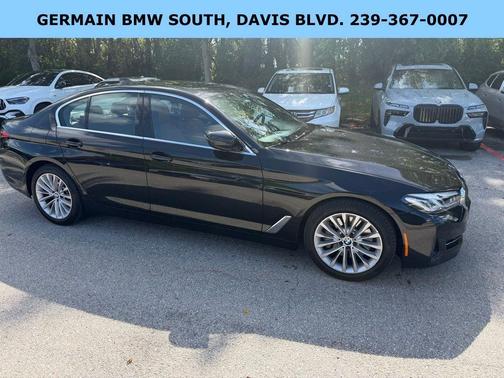 Black Sapphire Metallic 2023 BMW 530 i xDrive