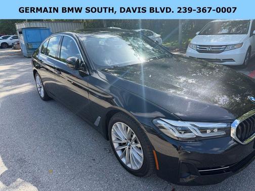 Black Sapphire Metallic 2023 BMW 530 i xDrive