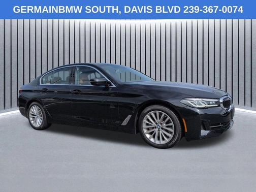 Black Sapphire Metallic 2023 BMW 530 i xDrive