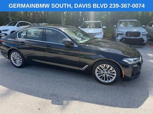 Black Sapphire Metallic 2023 BMW 530 i xDrive