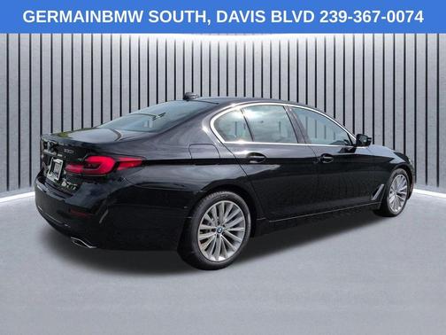 Black Sapphire Metallic 2023 BMW 530 i xDrive