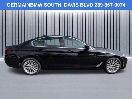 Black Sapphire Metallic 2023 BMW 530 i xDrive