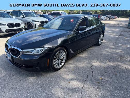 Black Sapphire Metallic 2023 BMW 530 i xDrive