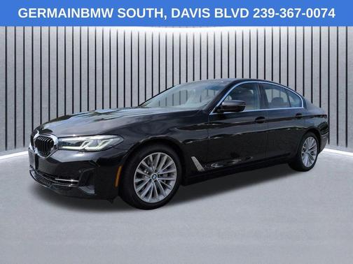Black Sapphire Metallic 2023 BMW 530 i xDrive