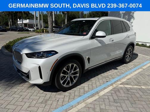 Mineral White Metallic 2024 BMW X5 sDrive40i