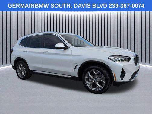 Mineral White Metallic 2024 BMW X3 xDrive30i
