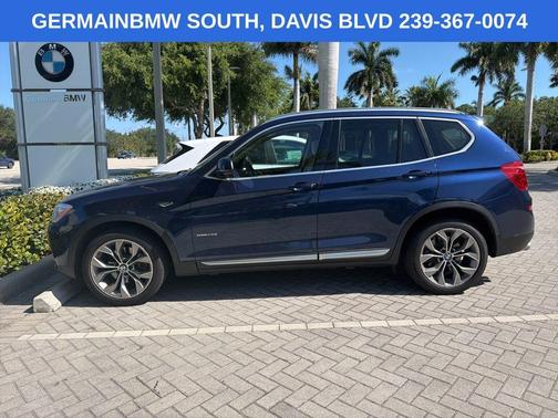 Deep Sea Blue Metallic 2016 BMW X3 xDrive28i