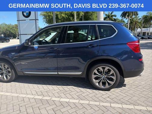 Deep Sea Blue Metallic 2016 BMW X3 xDrive28i