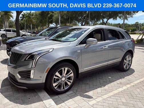 Silver Metallic 2024 Cadillac XT5 Premium Luxury