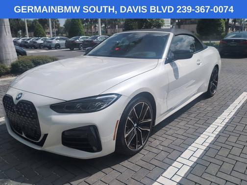 Mineral White Metallic 2023 BMW M440 i xDrive