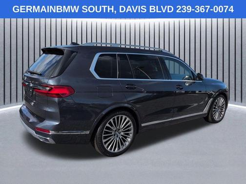 Arctic Gray Metallic 2020 BMW X7 xDrive40i