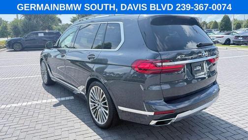 Arctic Gray Metallic 2020 BMW X7 xDrive40i