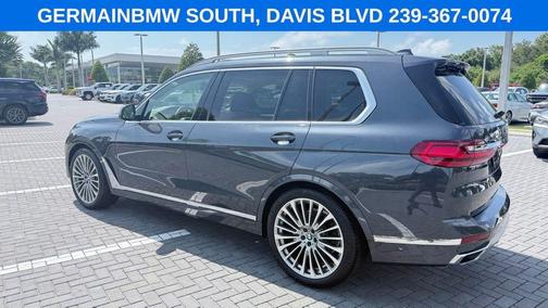 Arctic Gray Metallic 2020 BMW X7 xDrive40i