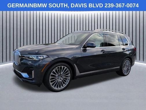 Arctic Gray Metallic 2020 BMW X7 xDrive40i