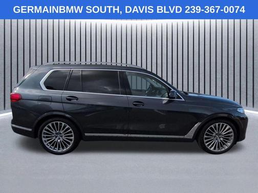 Arctic Gray Metallic 2020 BMW X7 xDrive40i