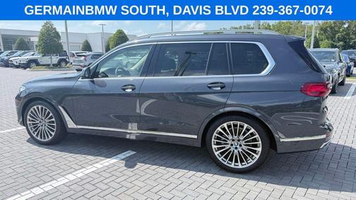 Arctic Gray Metallic 2020 BMW X7 xDrive40i