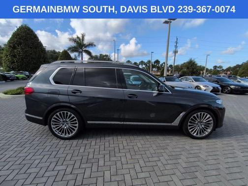 Arctic Gray Metallic 2020 BMW X7 xDrive40i