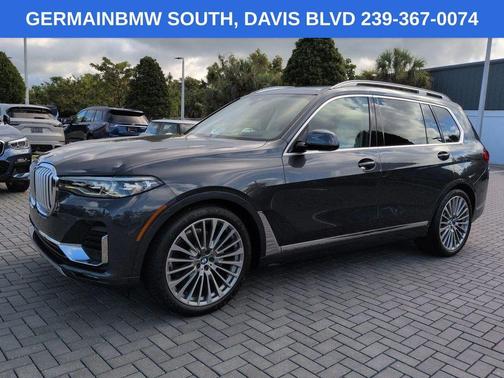 Arctic Gray Metallic 2020 BMW X7 xDrive40i
