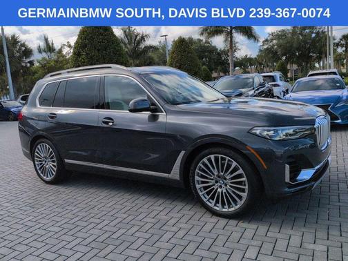 Arctic Gray Metallic 2020 BMW X7 xDrive40i