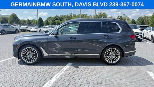 Arctic Gray Metallic 2020 BMW X7 xDrive40i