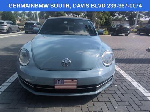 Denim Blue 2014 Volkswagen Beetle 2.0L TDI