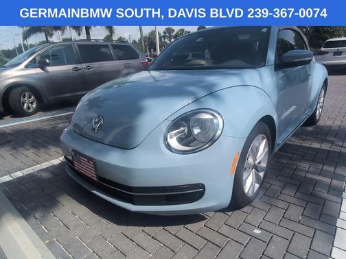 Denim Blue 2014 Volkswagen Beetle 2.0L TDI
