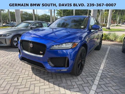 Caesium Blue 2019 Jaguar F-PACE S
