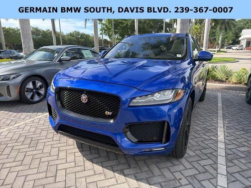Caesium Blue 2019 Jaguar F-PACE S