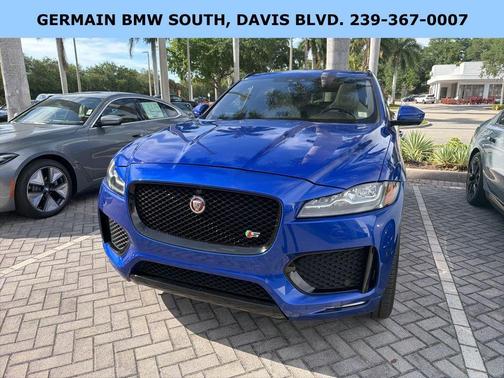 Caesium Blue 2019 Jaguar F-PACE S