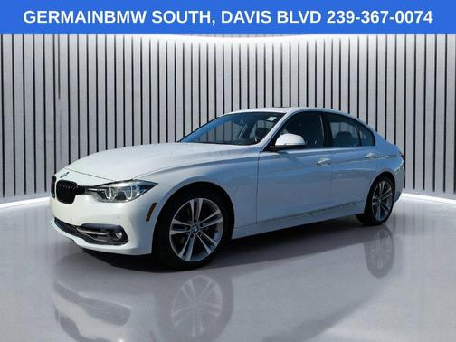 Alpine White 2017 BMW 330 i xDrive
