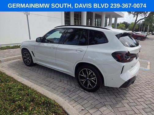 Alpine White 2024 BMW X3 M40i