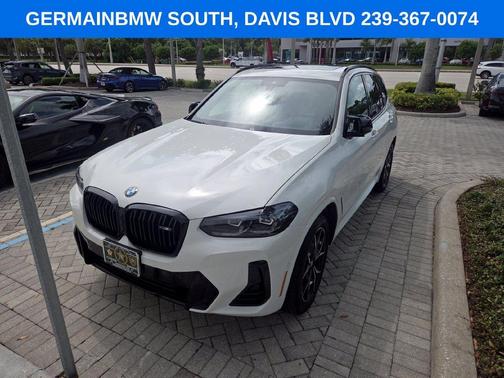 Alpine White 2024 BMW X3 M40i