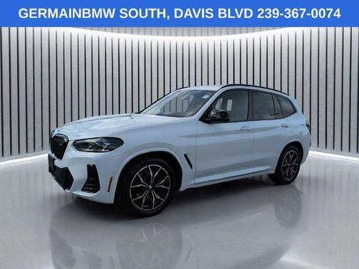 Alpine White 2024 BMW X3 M40i