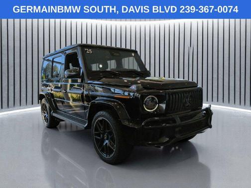 Black 2025 Mercedes-Benz AMG G 63 4MATIC