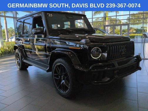 Black 2025 Mercedes-Benz AMG G 63 4MATIC