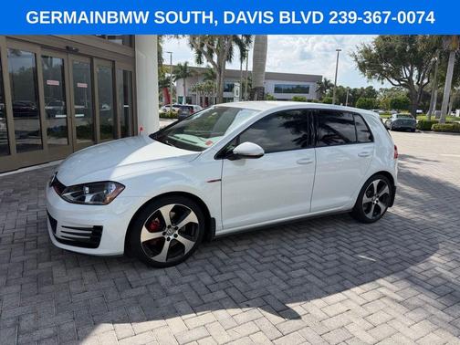 Pure White 2017 Volkswagen Golf GTI S 4-Door