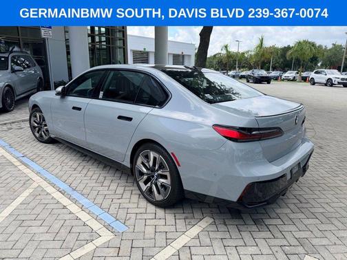 Gray Metallic 2023 BMW 740 i