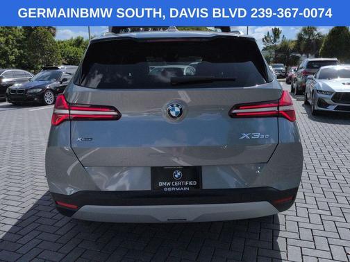 Skyscraper Gray Metallic 2025 BMW X3 30 xDrive