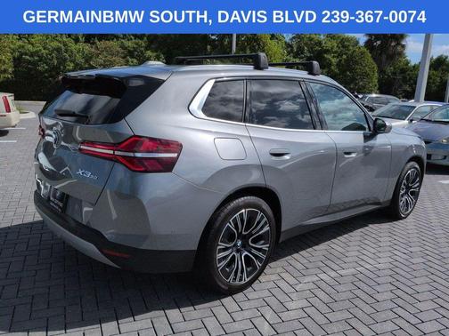 Skyscraper Gray Metallic 2025 BMW X3 30 xDrive