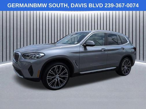 Skyscraper Gray Metallic 2023 BMW X3 xDrive30i