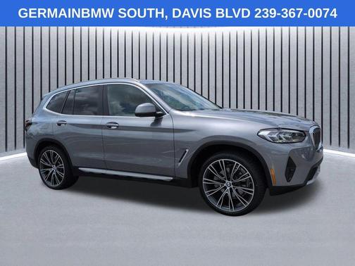Skyscraper Gray Metallic 2023 BMW X3 xDrive30i