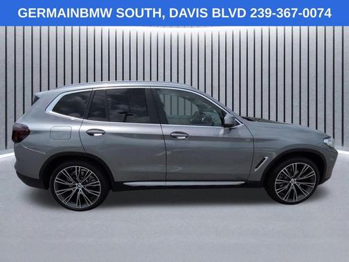 Skyscraper Gray Metallic 2023 BMW X3 xDrive30i