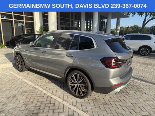 Skyscraper Gray Metallic 2023 BMW X3 xDrive30i