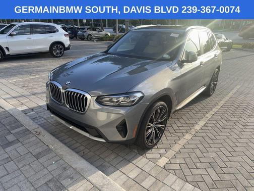 Skyscraper Gray Metallic 2023 BMW X3 xDrive30i