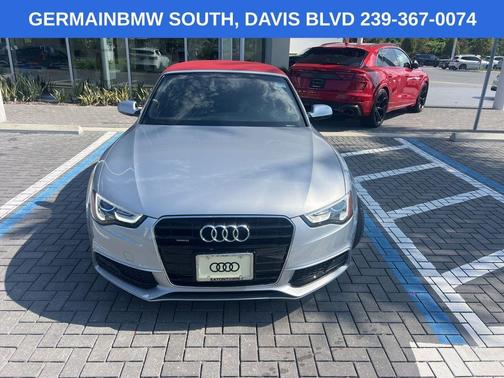 Florett Silver Metallic w/ Red Roof 2016 Audi A5 2.0T Premium Plus