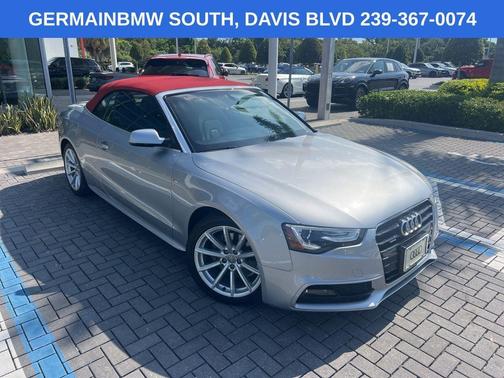 Florett Silver Metallic w/ Red Roof 2016 Audi A5 2.0T Premium Plus