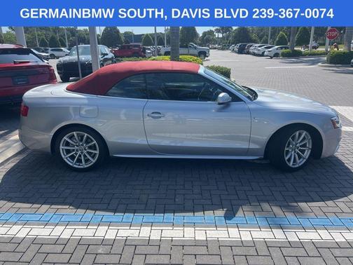 Florett Silver Metallic w/ Red Roof 2016 Audi A5 2.0T Premium Plus