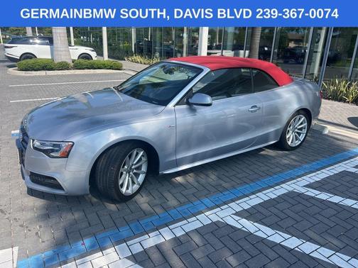 Florett Silver Metallic w/ Red Roof 2016 Audi A5 2.0T Premium Plus