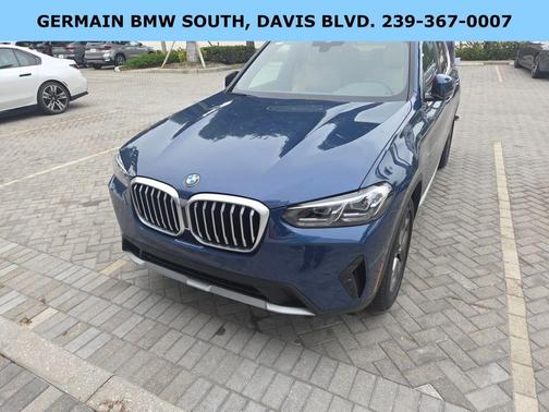 Phytonic Blue Metallic 2022 BMW X3 sDrive30i